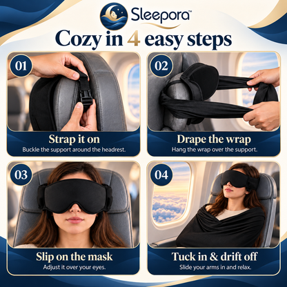 Sleepora™ 3-in-1 Sleep Kit.